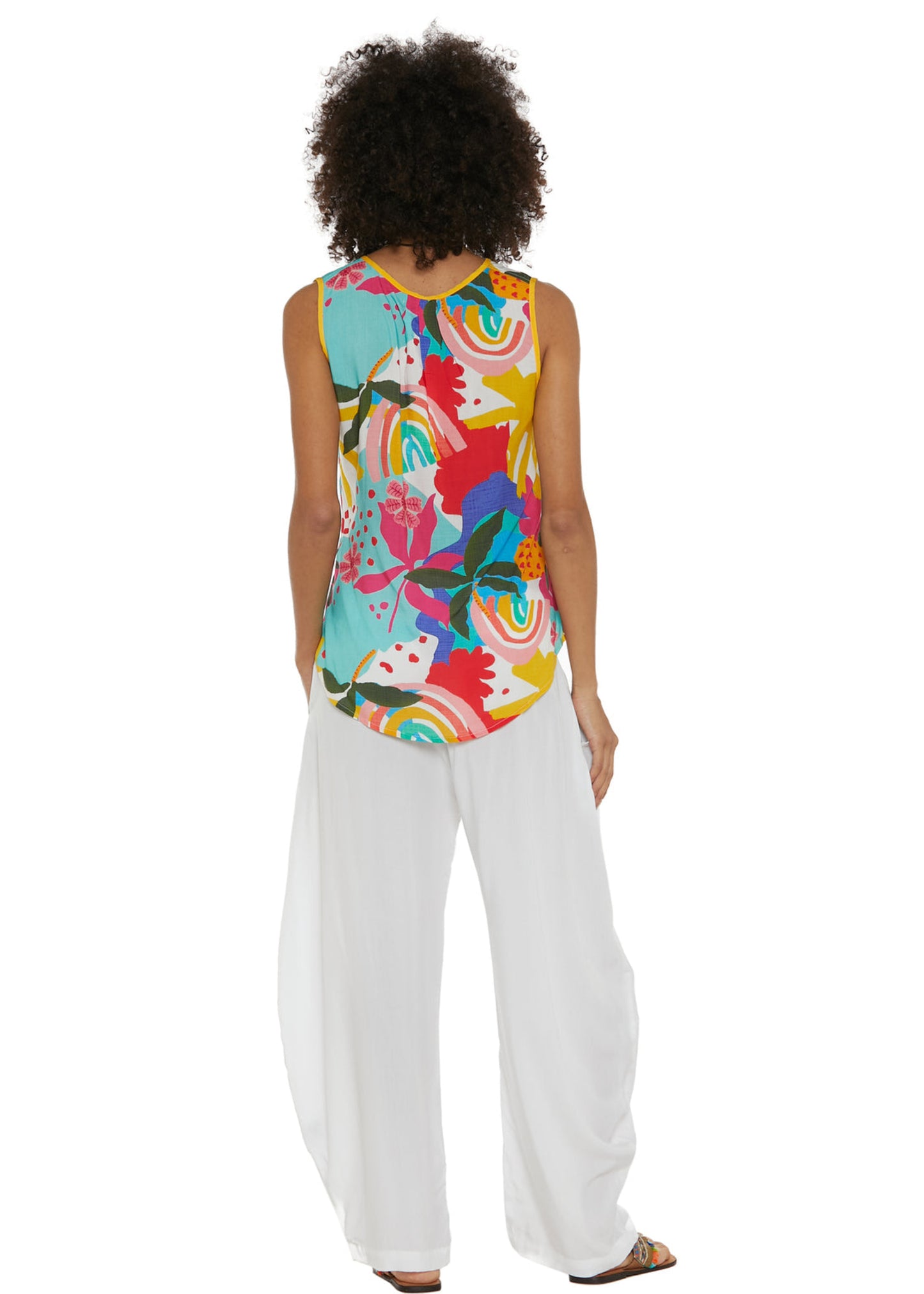 S25T08 - Sun Palette Tank Top by Baba Design