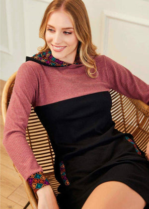 W23D02 - Vestito con cappuccio Helsinki Baba Design - Gipsy Fashion Wear