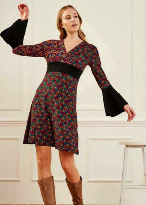 W23D29 - Vestito svasato Helsinki Baba Design - Gipsy Fashion Wear