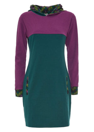 W23D02 - Vestito con cappuccio Helsinki Baba Design - Gipsy Fashion Wear