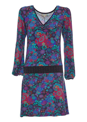W23D19 - Vestito corto Dublino Baba Design - Gipsy Fashion Wear
