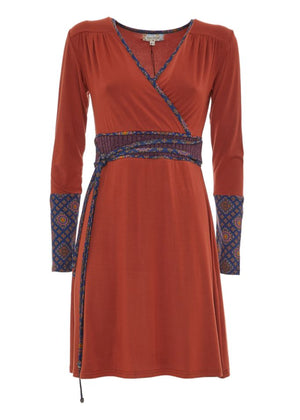 W23D23 - Vestito incrociato Edimburgo Baba Design - Gipsy Fashion Wear