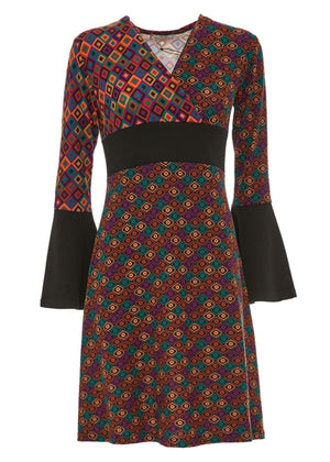 W23D29 - Vestito svasato Helsinki Baba Design - Gipsy Fashion Wear