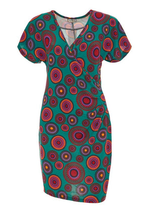 W23D33 - Vestito manica corta Berlino Baba Design - Gipsy Fashion Wear