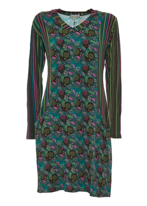 W23D34 - Vestito con tasche Londra Baba Design - Gipsy Fashion Wear