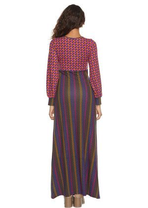 W23D36 - Vestito lungo Parigi Baba Design - Gipsy Fashion Wear