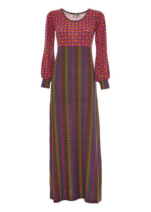 W23D36 - Vestito lungo Parigi Baba Design - Gipsy Fashion Wear