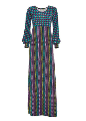 W23D36 - Vestito lungo Parigi Baba Design - Gipsy Fashion Wear