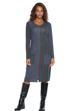 W23D42 - Vestito longuette Vienna Baba Design - Gipsy Fashion Wear