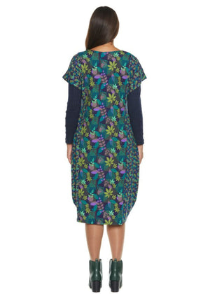 W23HBD03 - Vestito longuette Happy Baba di Baba Design - Gipsy Fashion Wear