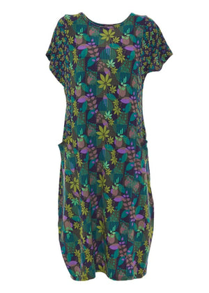 W23HBD03 - Vestito longuette Happy Baba di Baba Design - Gipsy Fashion Wear