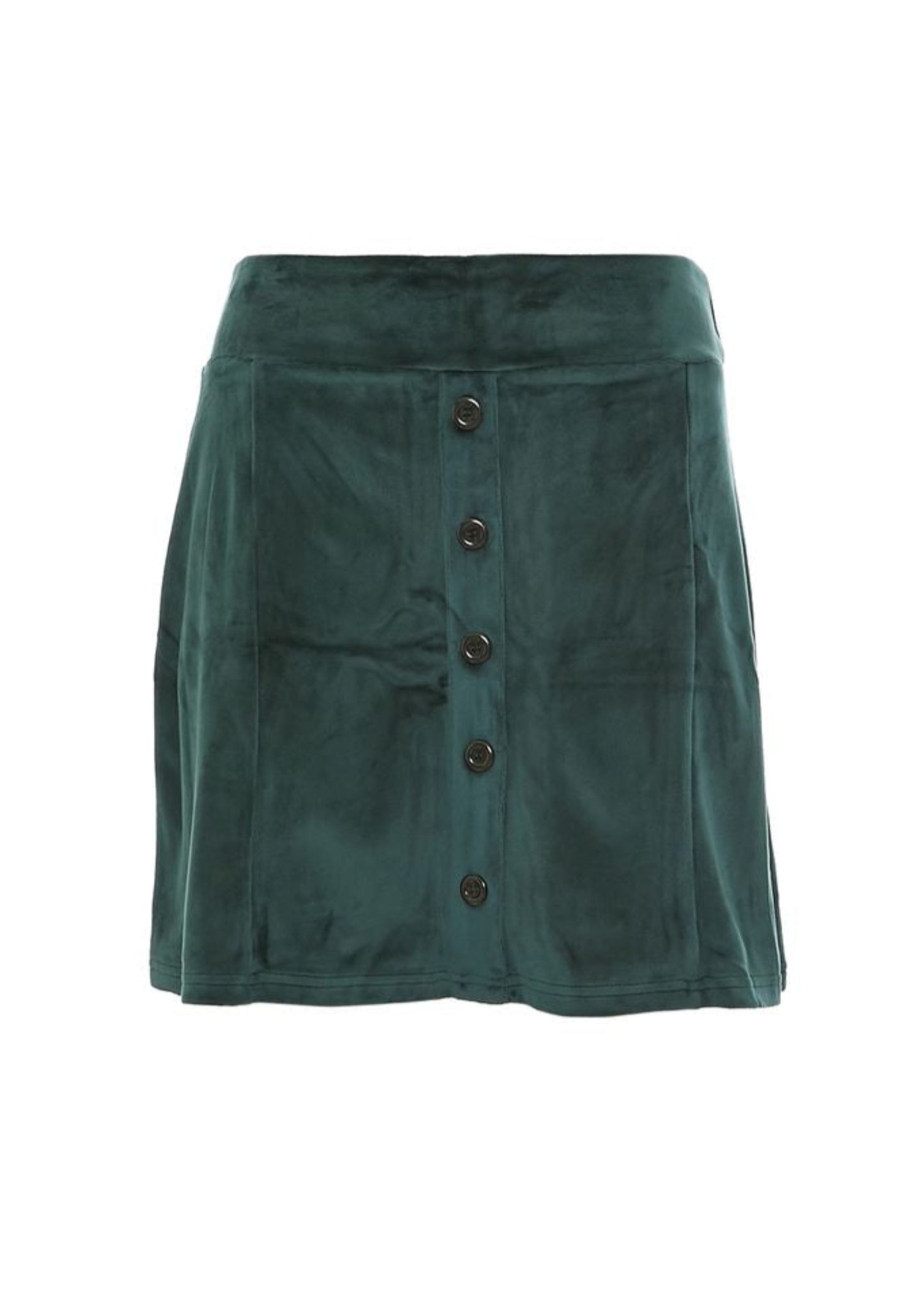 W23SK08 - London Baba Design velvet miniskirt