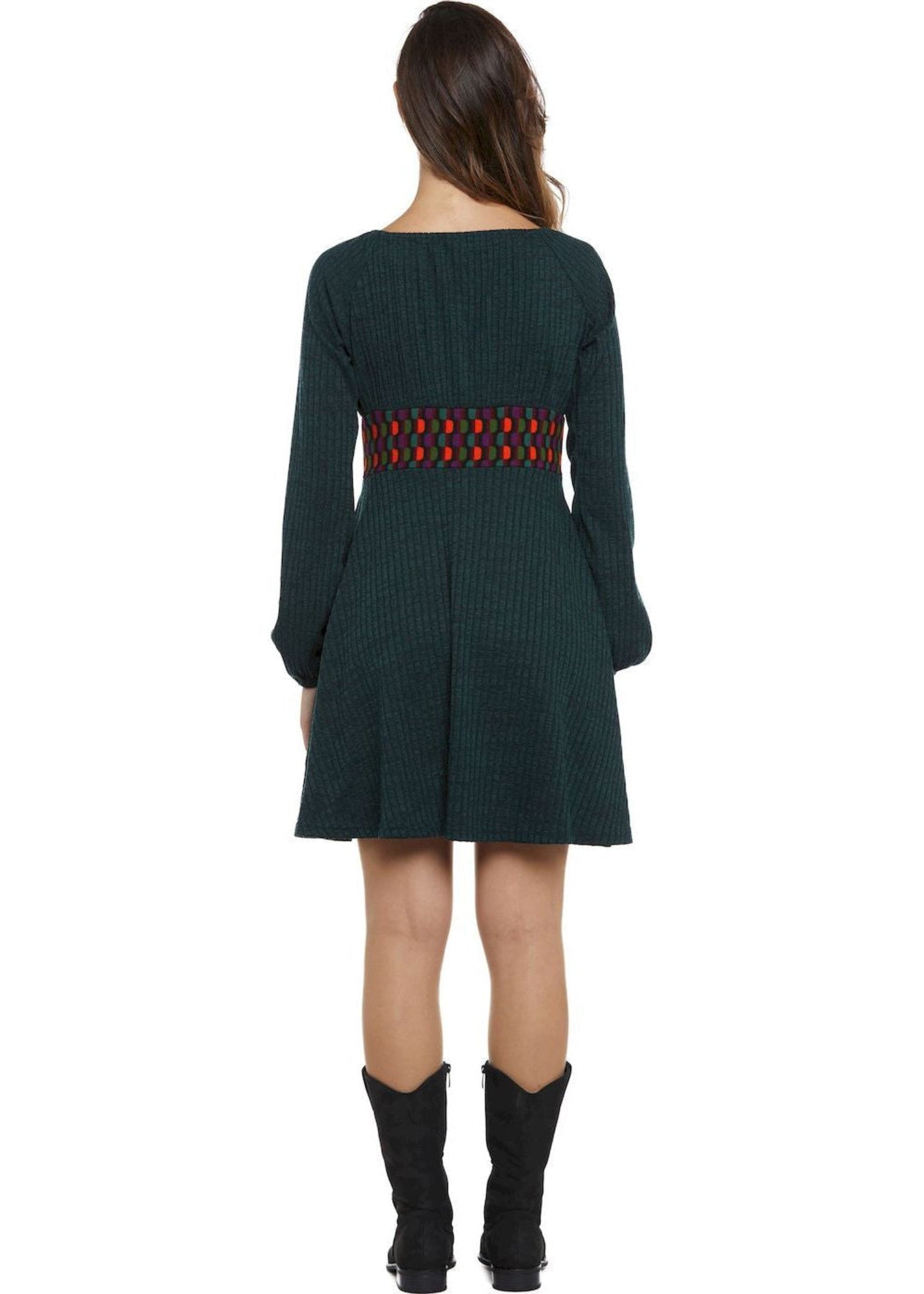 W24D01 - Vestito corto Art on Wall di Baba Design - Gipsy Fashion Wear