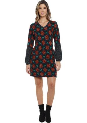 W24D06 - Vestito corto Street Art Stories di Baba Design - Gipsy Fashion Wear