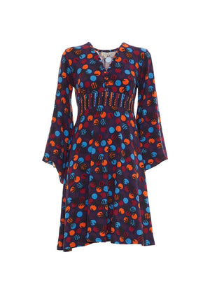 W24D07 - Vestito svasato Mural Visions di Baba Design - Gipsy Fashion Wear