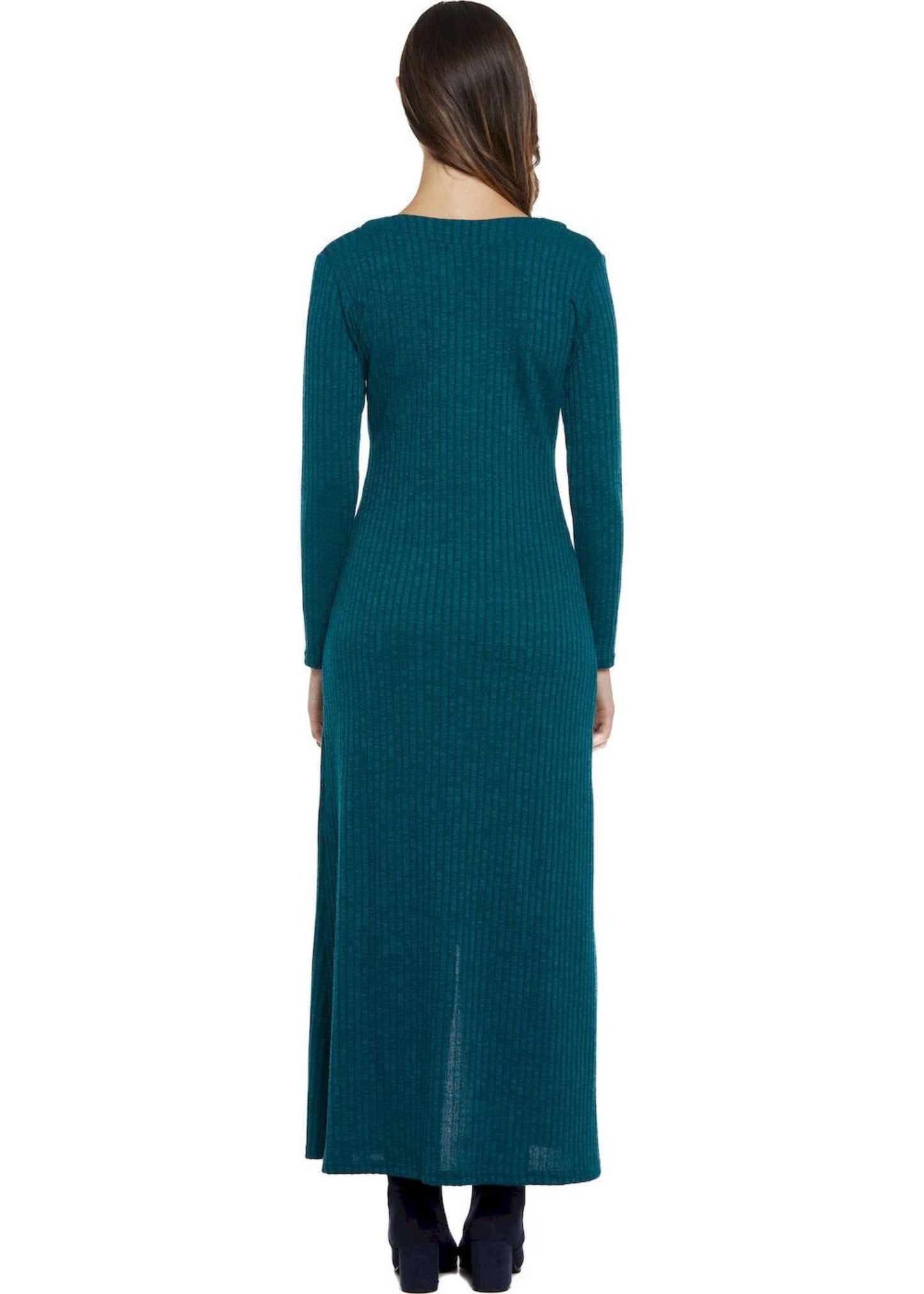 W24D08 - City Canvas Long Dress by Baba Design