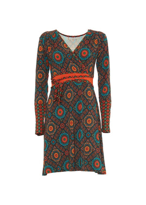 W24D12 - Vestito svasato Urban Marks di Baba Design - Gipsy Fashion Wear