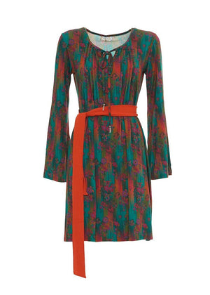 W24D13 - Vestito corto Concrete Jungle di Baba Design - Gipsy Fashion Wear