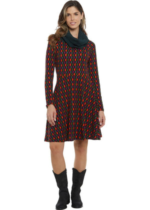 W24D19 - Vestito corto Art on Wall di Baba Design - Gipsy Fashion Wear