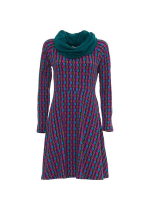 W24D19 - Vestito corto Art on Wall di Baba Design - Gipsy Fashion Wear