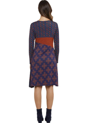 W24D26 - Vestito longuette City Canvas di Baba Design - Gipsy Fashion Wear