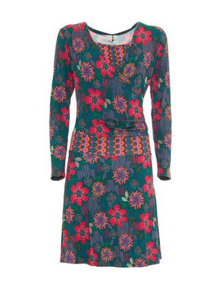 W24D28 - Vestito corto Colors Revolution di Baba Design - Gipsy Fashion Wear