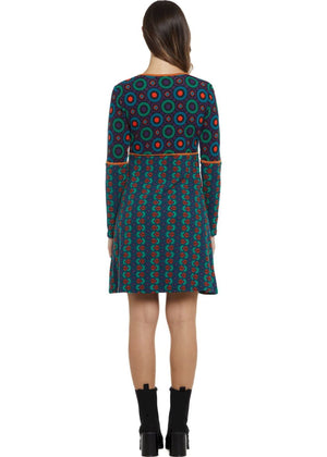 W24D31 - Vestito corto Graffiti Dream di Baba Design - Gipsy Fashion Wear