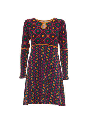 W24D31 - Vestito corto Graffiti Dream di Baba Design - Gipsy Fashion Wear