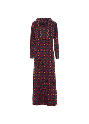 W24D34 - Vestito lungo Graffiti Dreams di Baba Design - Gipsy Fashion Wear