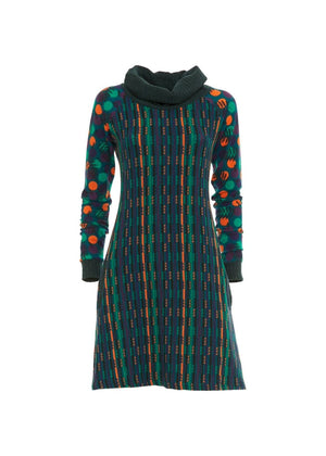 W24D35 - Vestito Mural Visions di Baba Design - Gipsy Fashion Wear