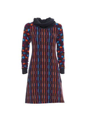 W24D35 - Vestito Mural Visions di Baba Design - Gipsy Fashion Wear