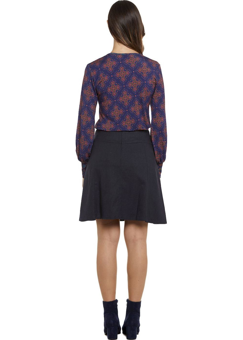 W24SK02 - City Canvas Mini Skirt by Baba Design