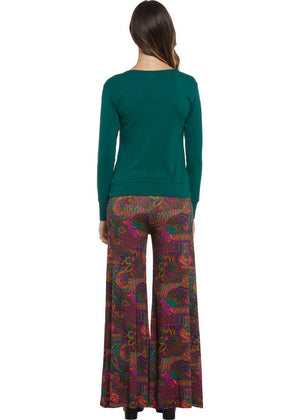 W24T11 - Maglia tinta unita Spray Soul di Baba Design - Gipsy Fashion Wear