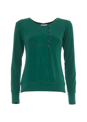 W24T11 - Maglia tinta unita Spray Soul di Baba Design - Gipsy Fashion Wear