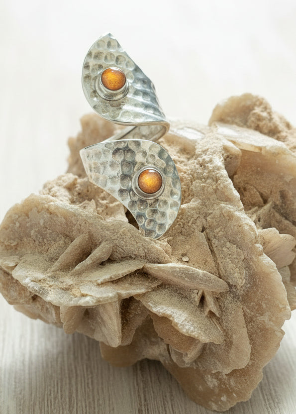 Anello Long Boho Martellato - Gipsy Fashion Wear