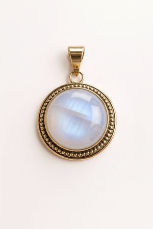 Ciondolo Round O'Clock – Pietra di Luna