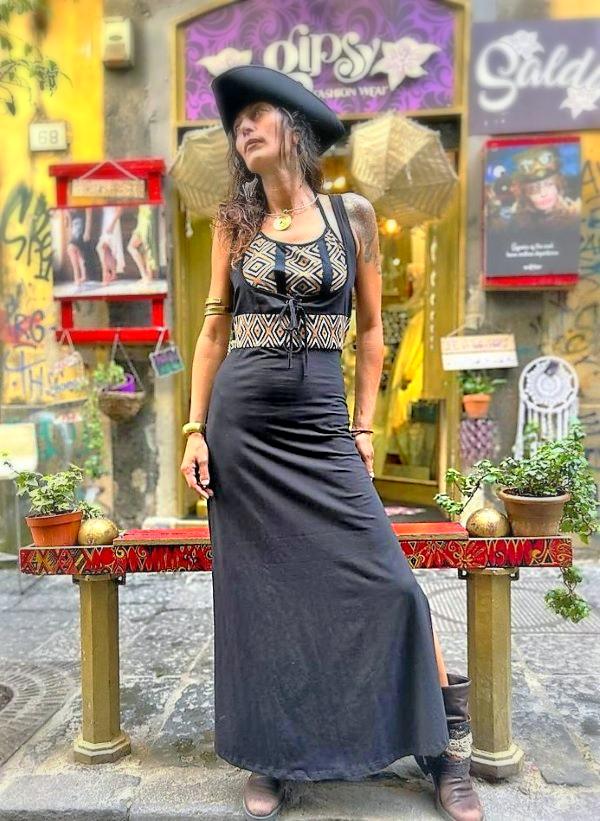 Steampunk Long Dress