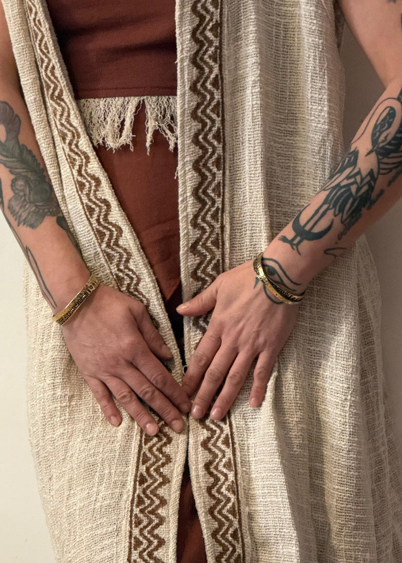 Kimono con cappuccio