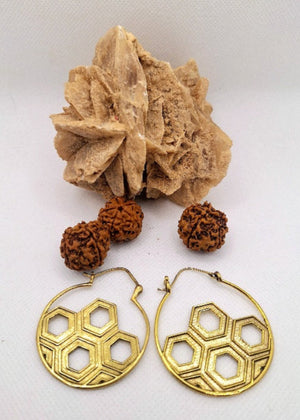 Orecchini Nido d'Ape - Gipsy Fashion Wear