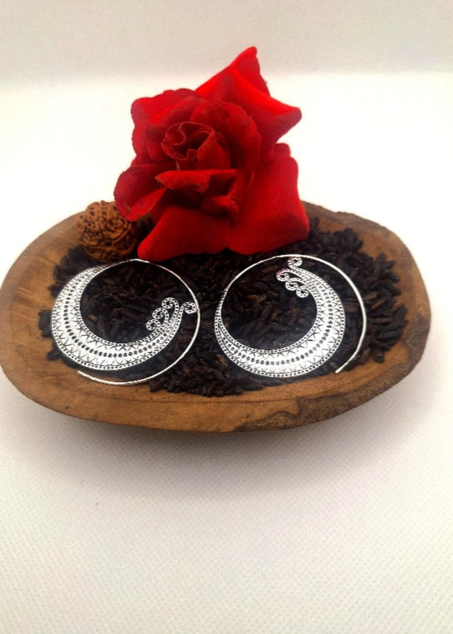 Spiral Wave Earrings