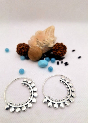 Orecchini Spirale con cerchi - Gipsy Fashion Wear