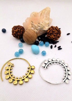 Orecchini Spirale con cerchi - Gipsy Fashion Wear