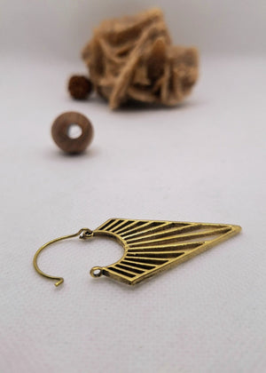 Orecchini Geometrici Triangolo - Gipsy Fashion Wear