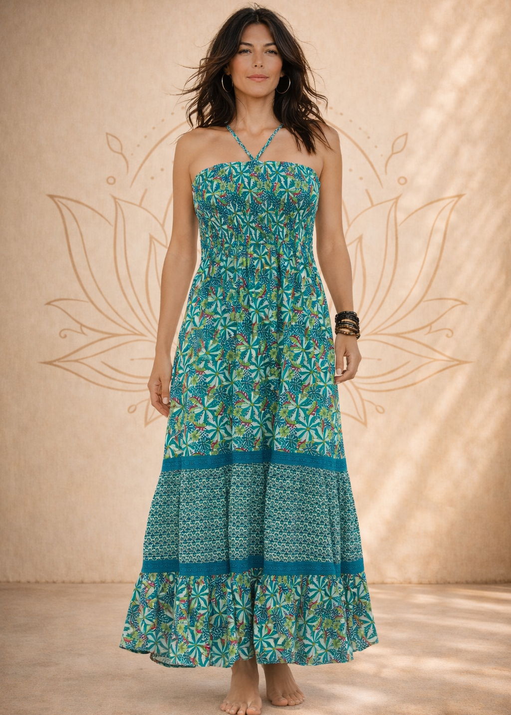 S23D07 - Vestido largo Avenue Colors Baba Design