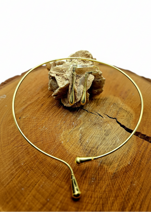 Set collare e orecchini liquid ottimizzato