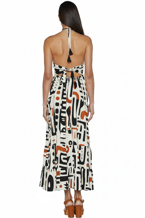 Vestito Afro - Vista posteriore