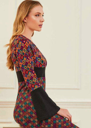 W23D29 - Vestito svasato Helsinki Baba Design - Gipsy Fashion Wear