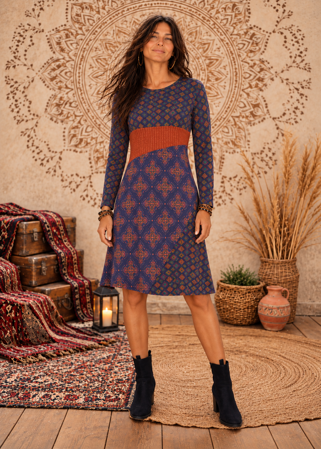 Vestito longuette City Canvas - Baba Design