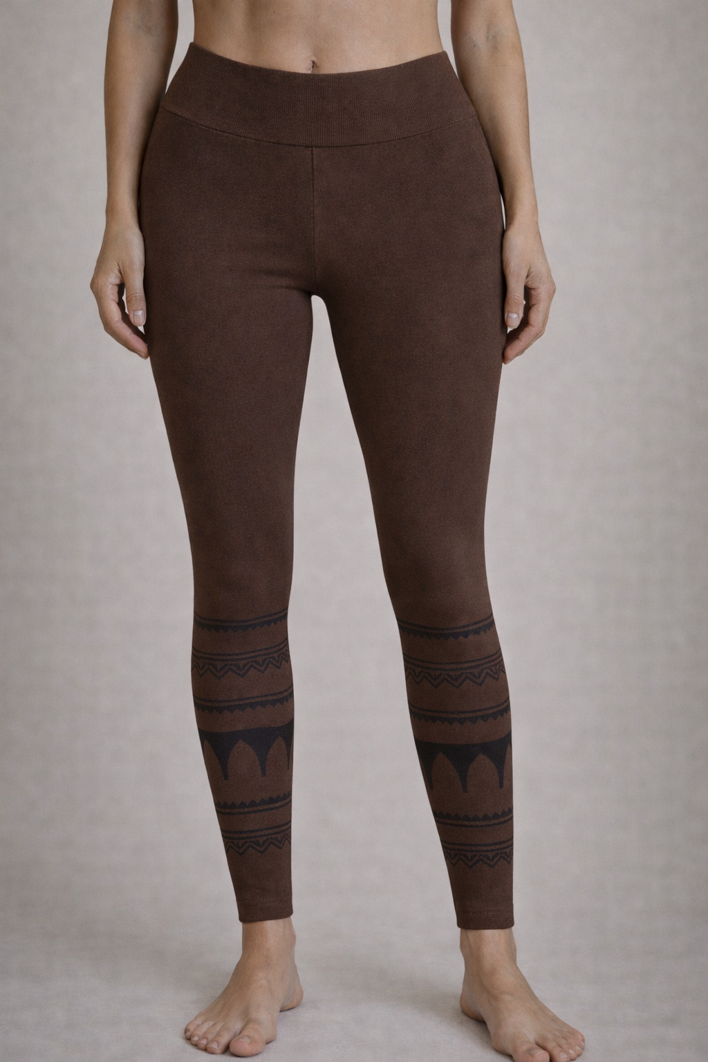 Yoga Block Print Leggings