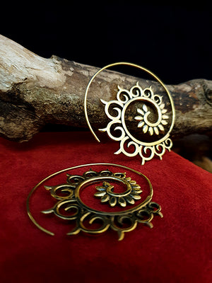 Orecchini Spirale Mandala - Gipsy Fashion Wear